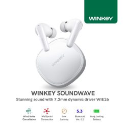 WINKEY TWS Bluetooth Earphone Minibeats Stylish Touch Control BT 5.4 -WIE01