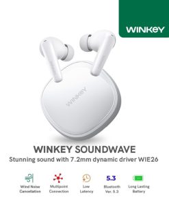 WINKEY TWS Bluetooth Earphone Minibeats Stylish Touch Control BT 5.4 -WIE01