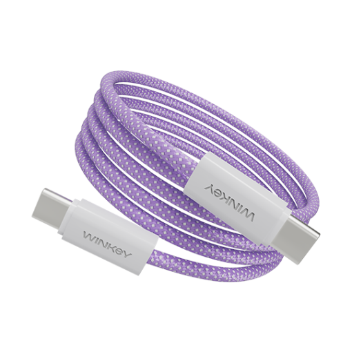 WINKEY Kabel Data Iron Stylish Cable Type-C to Type-C Fast Charging