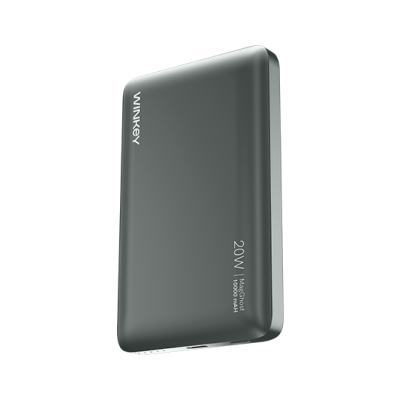 WINKEY Power Bank MagGhost Magsafe Wireless iPhone Fast Charging PD 20W Ultra Slim